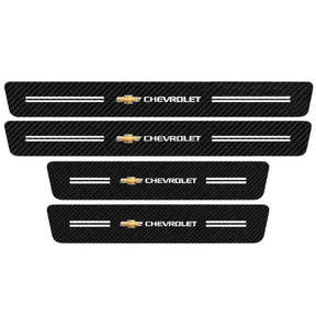 Protetor Soleira Personalizado Universal Para Carro CarbonSill™