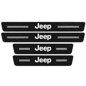 Protetor Soleira Personalizado Universal Para Carro CarbonSill™