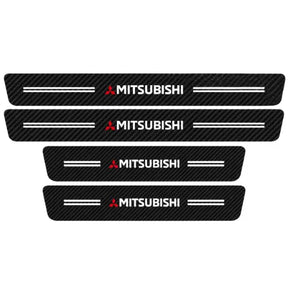 Protetor Soleira Personalizado Universal Para Carro CarbonSill™