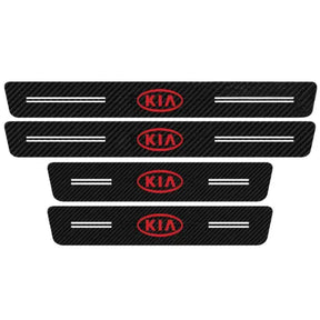 Protetor Soleira Personalizado Universal Para Carro CarbonSill™