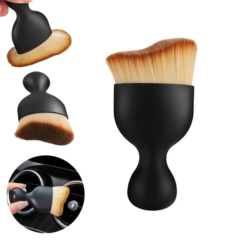Mini Escova de Limpeza Automotiva