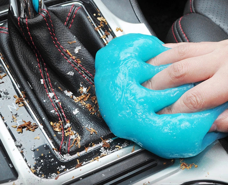 Slime de Limpeza Ágil – Cata Sujeira de teclado, painel do carro etc
