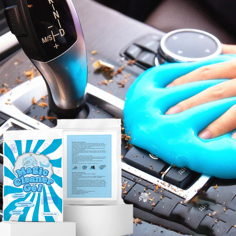 Slime de Limpeza Ágil – Cata Sujeira de teclado, painel do carro etc