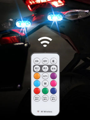 Kit de Luzes LED RGB Recarregável + Controle Remoto